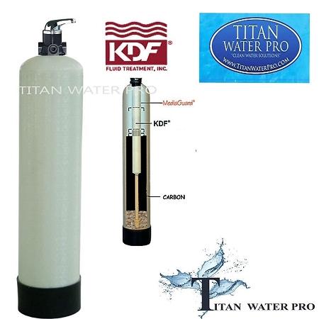 EXPRT MR-3030 Whole House Water Filter 3 Stage Water Purifier, GAC & KDF 85