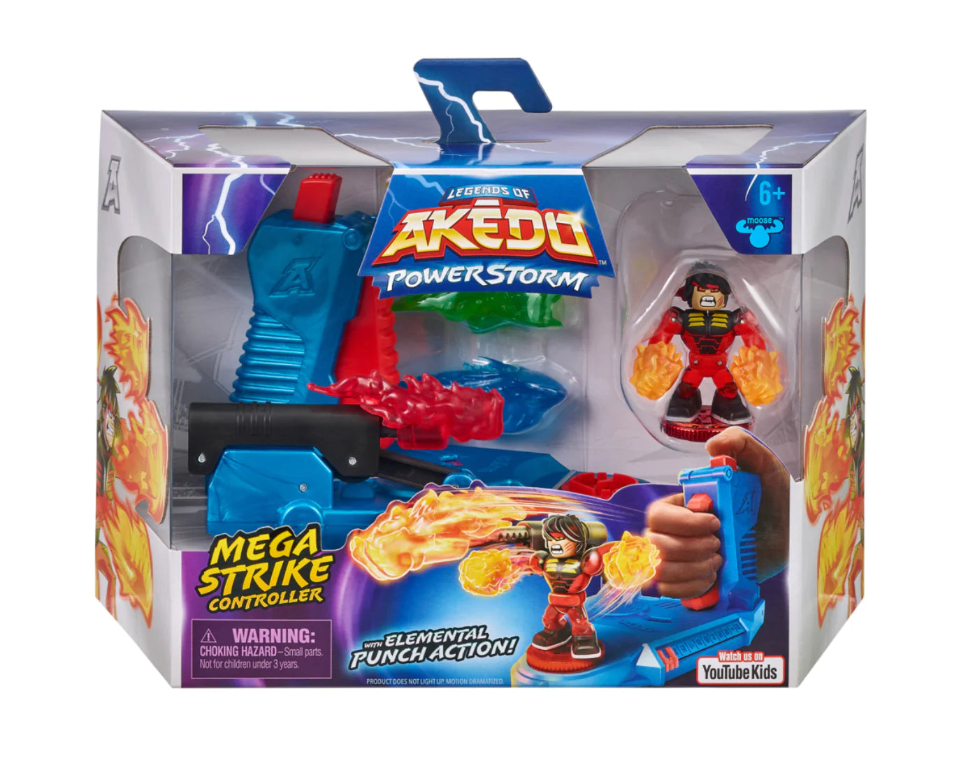 Legends of Akedo Beast Strike - Official Rules Claw Strike Starter Pack - 3  Mini Battling Warriors with Training Practice Piece and Exclusive Joystick