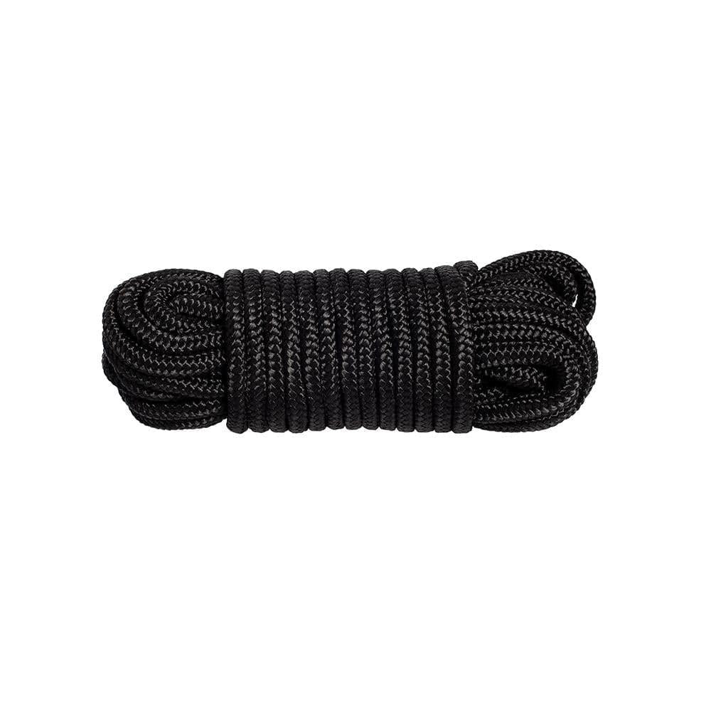 Nylon Bondage Rope Tying 16 ft - Black