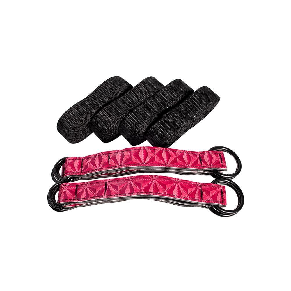 Strap Me Down - Bed Restraints Kit - Pink