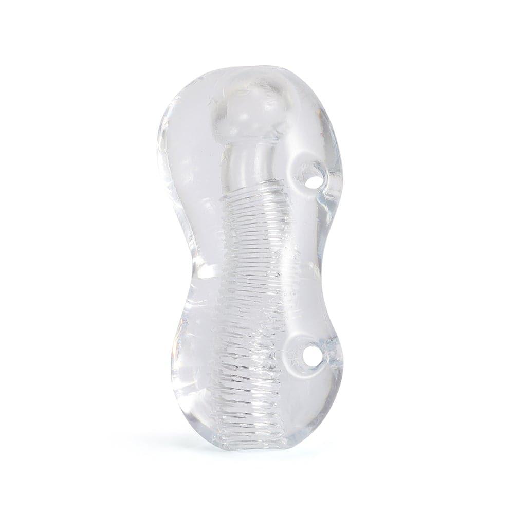 Ogden - Clear Textured Blowjob Stroker