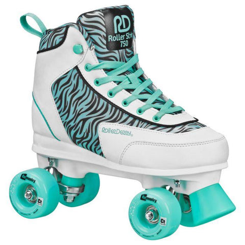 Epic Skates Princess Quad Roller Skates White/Purple Youth 1