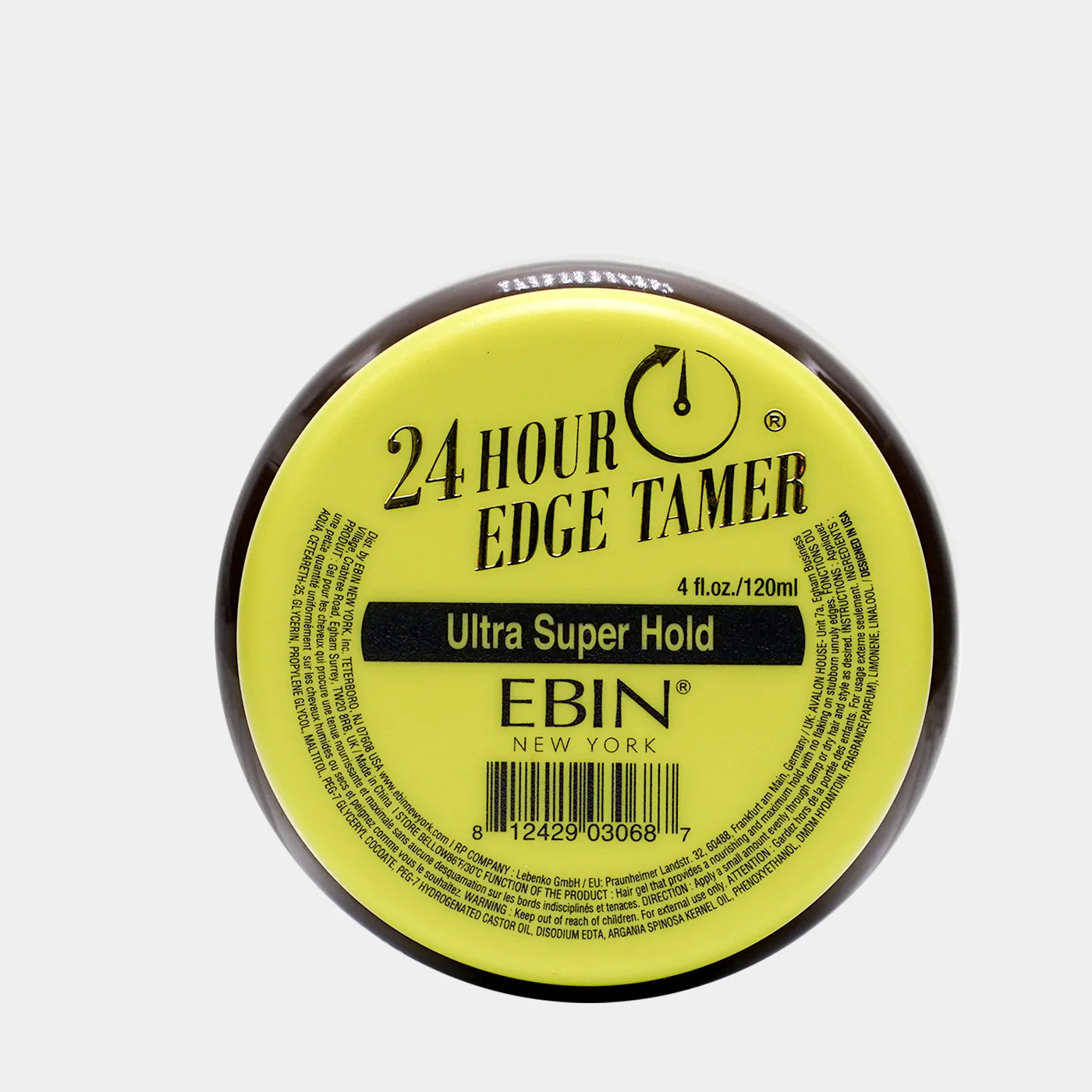 EBIN 24 Hour Edge Tamer - Ultra Super Hold - 4oz – Gilgal Beauty
