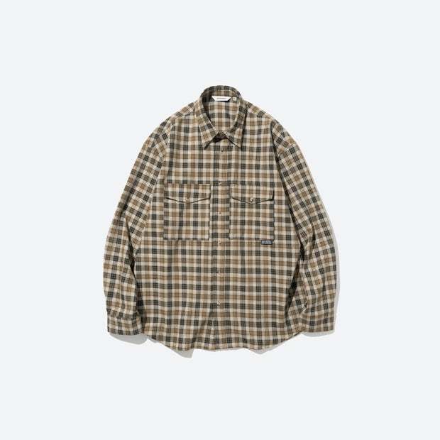 UTILITY POCKET SHIRT - BLUE - THE GREAT DIVIDE – Uniform Bridge EU