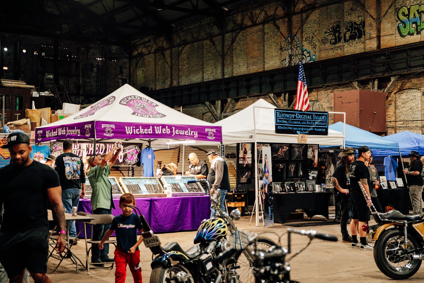 Kurt Diserio Glory Daze Motorcycle Show Pittsburgh