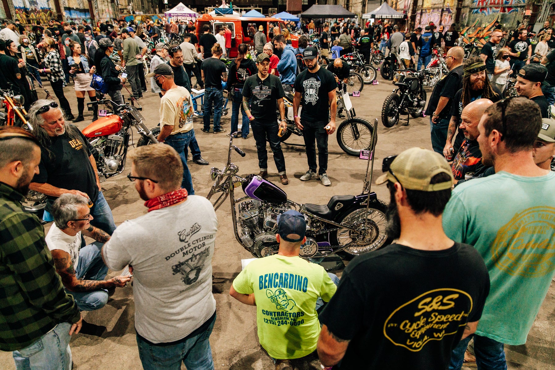 Kurt Diserio Glory Daze Motorcycle Show Pittsburgh