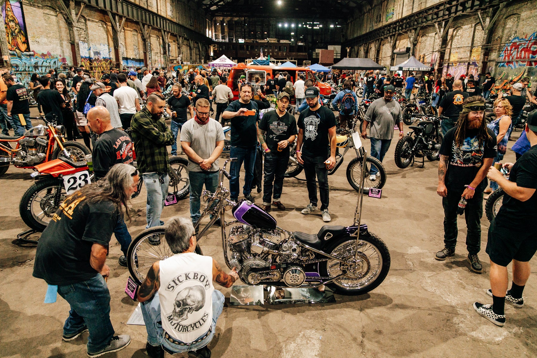 Kurt Diserio Glory Daze Motorcycle Show Pittsburgh