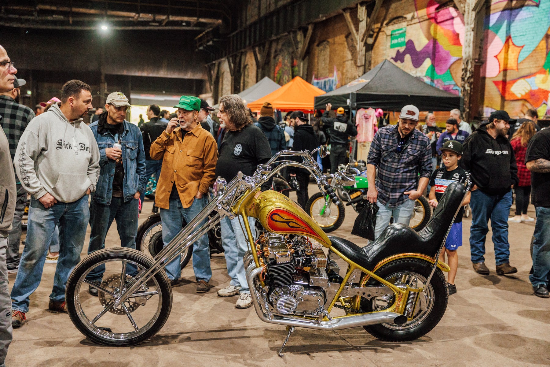 Glory Daze Vintage Custom Motorcycle Chopper Show Pittsburgh PA 2023