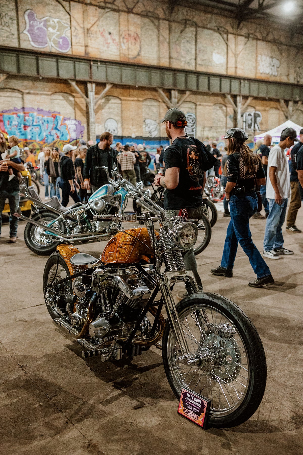 Glory Daze Vintage Custom Motorcycle Chopper Show Pittsburgh PA 2022