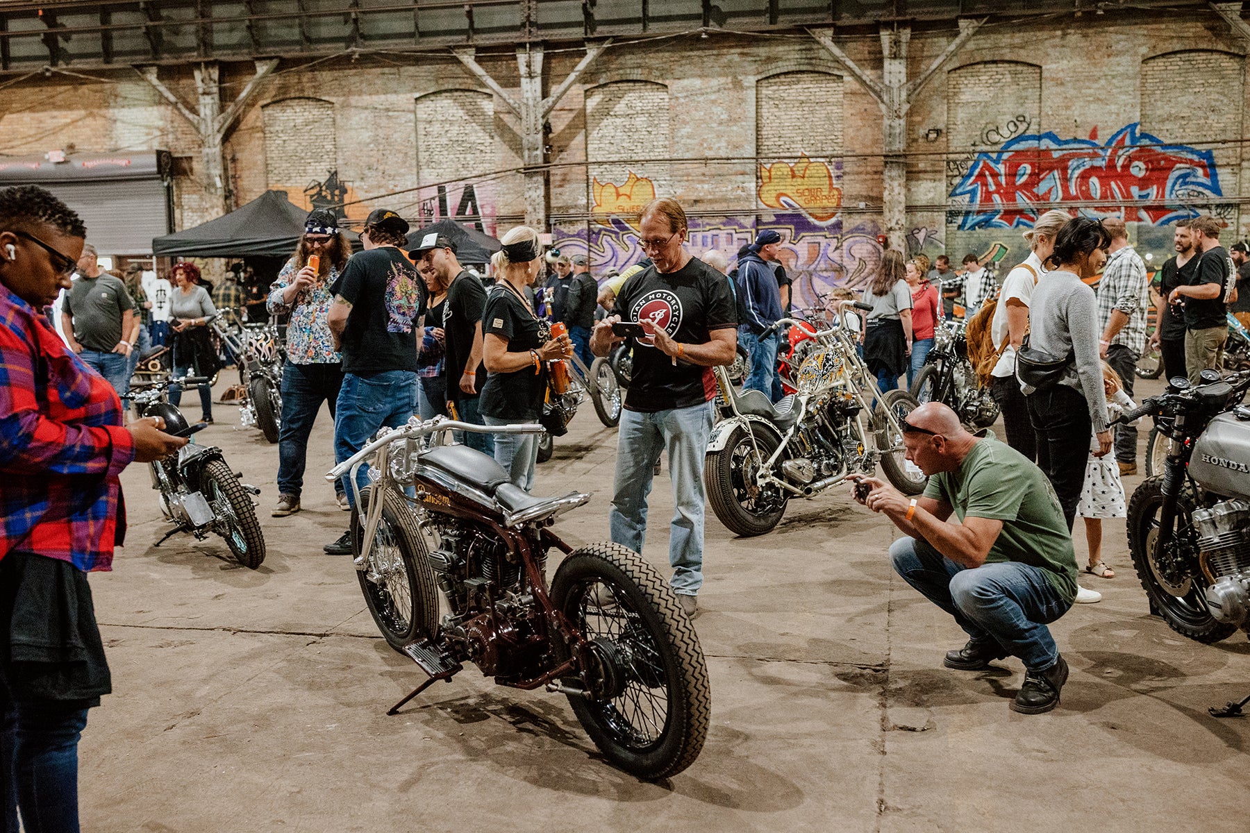 Glory Daze Vintage Custom Motorcycle Chopper Show Pittsburgh PA 2022