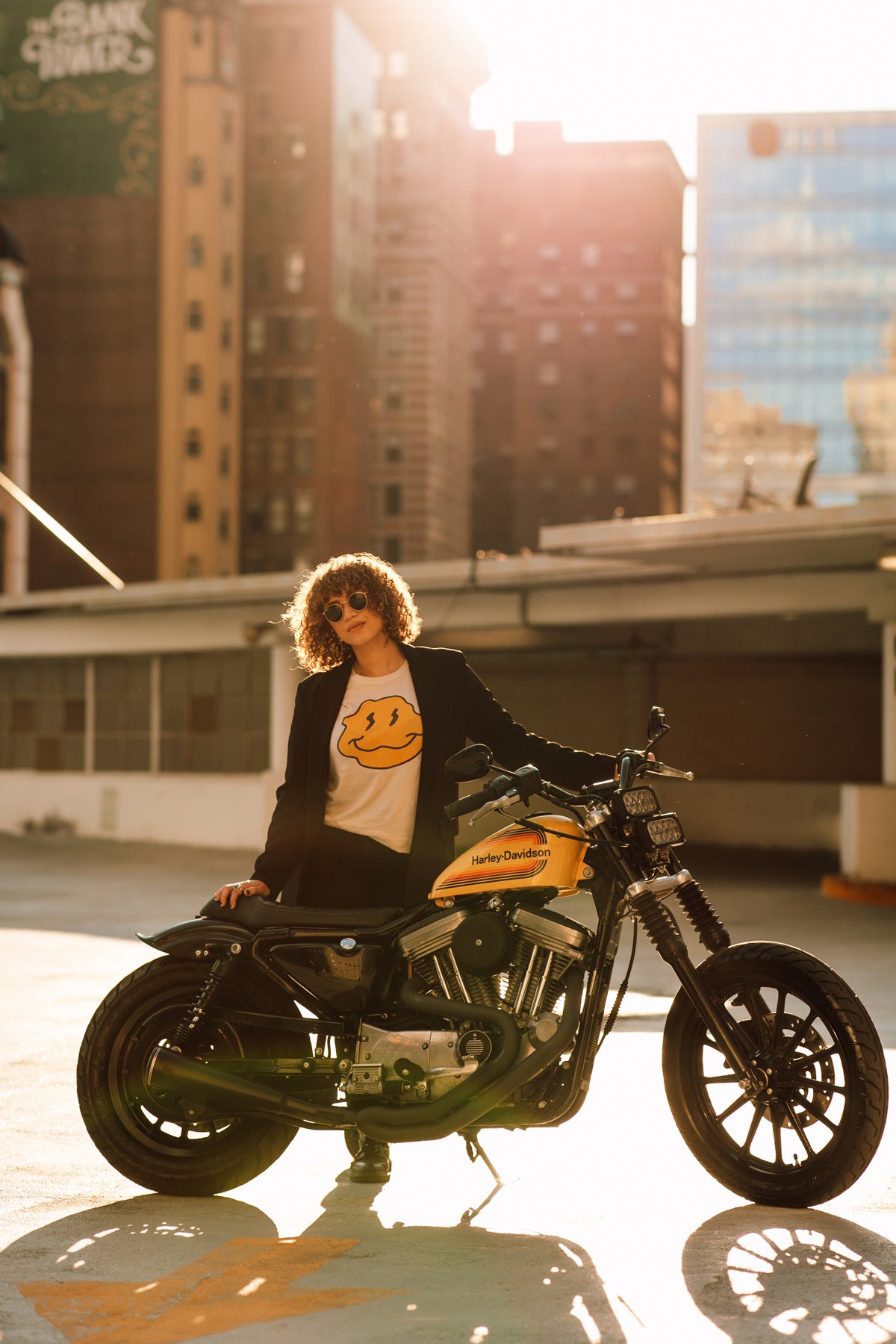 Kurt Alexa Diserio Harley-Davidson Sportster XL883 Brat Pittsburgh Motorcycle