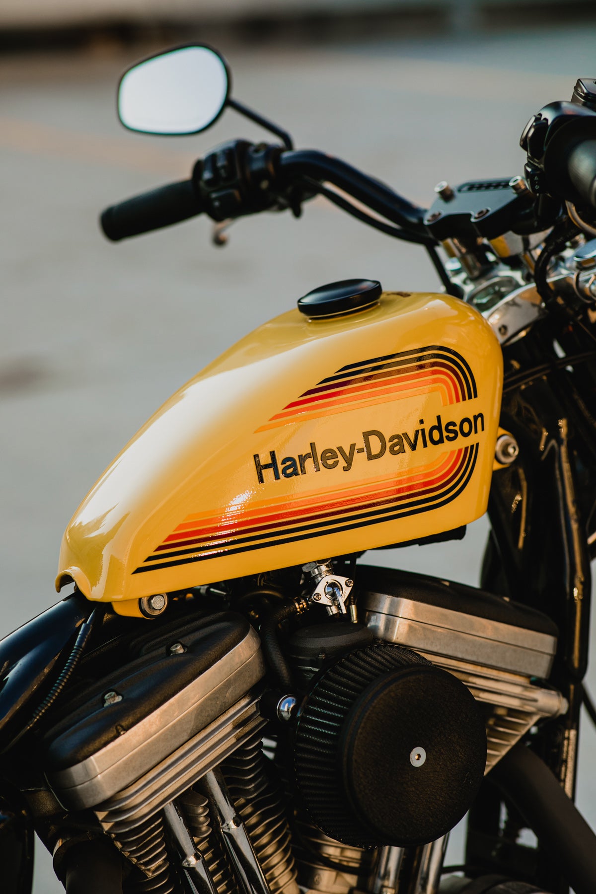 Kurt Alexa Diserio Harley-Davidson Sportster XL883 Brat Pittsburgh Motorcycle