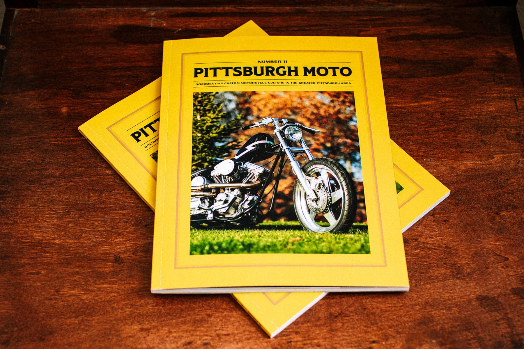 Pittsburgh Moto magazine issue 11 Kurt Diserio editor designer