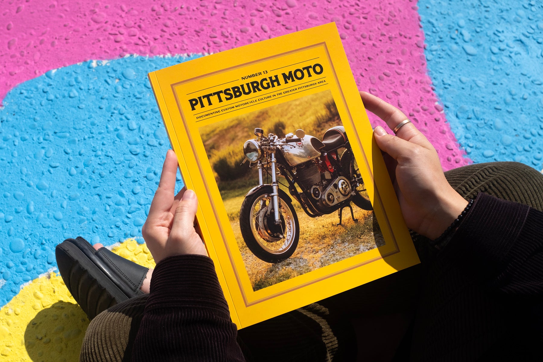 Pittsburgh Moto magazine issue 13 Kurt Diserio editor designer