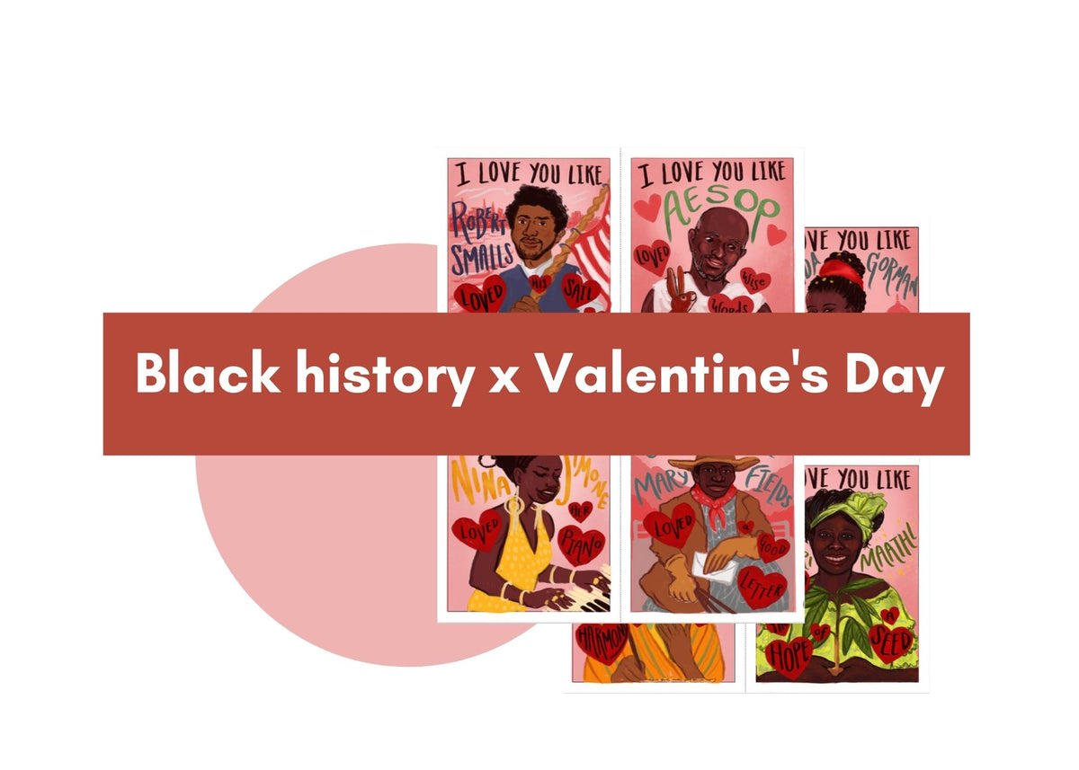 black history valentines printable ditto kids