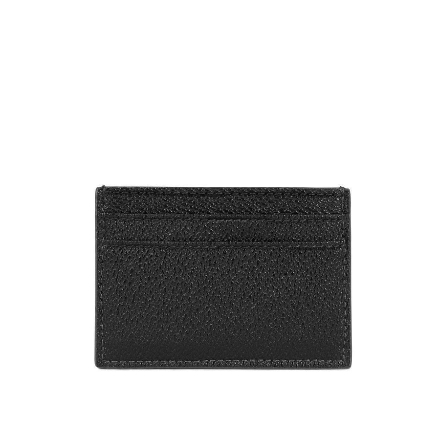 Vegan Leather Card Holder in Black 