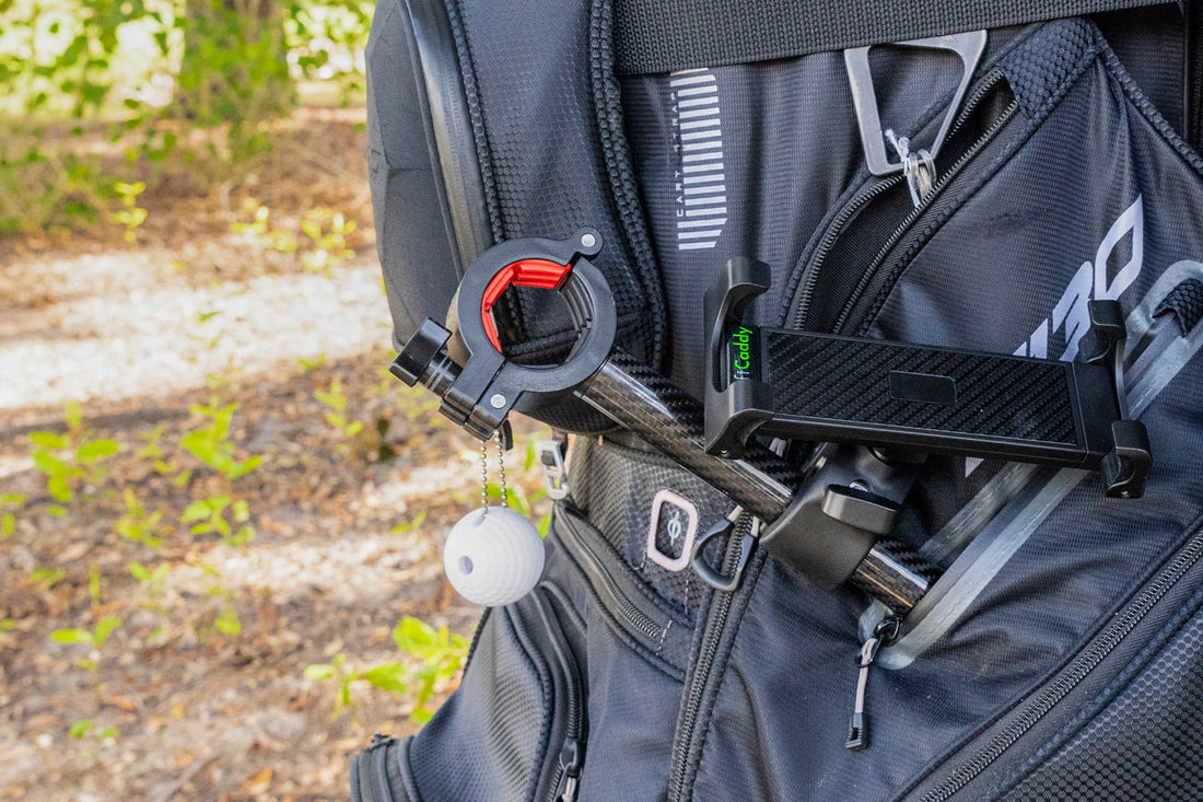 Golf Cart Phone Mount, The Shaft Caddy