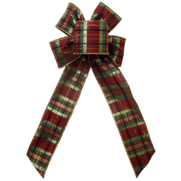 Winterberry Plaid Grosgrain Ribbon / Christmas Ribbon, Winter Ribbon, Plaid  Ribbon, Holiday Hair Bow, Holiday Decor, Grandmillennial Decor 