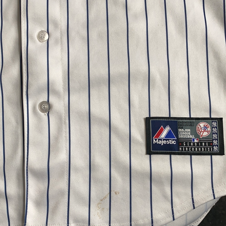 New York Yankees Baseball Shirt White