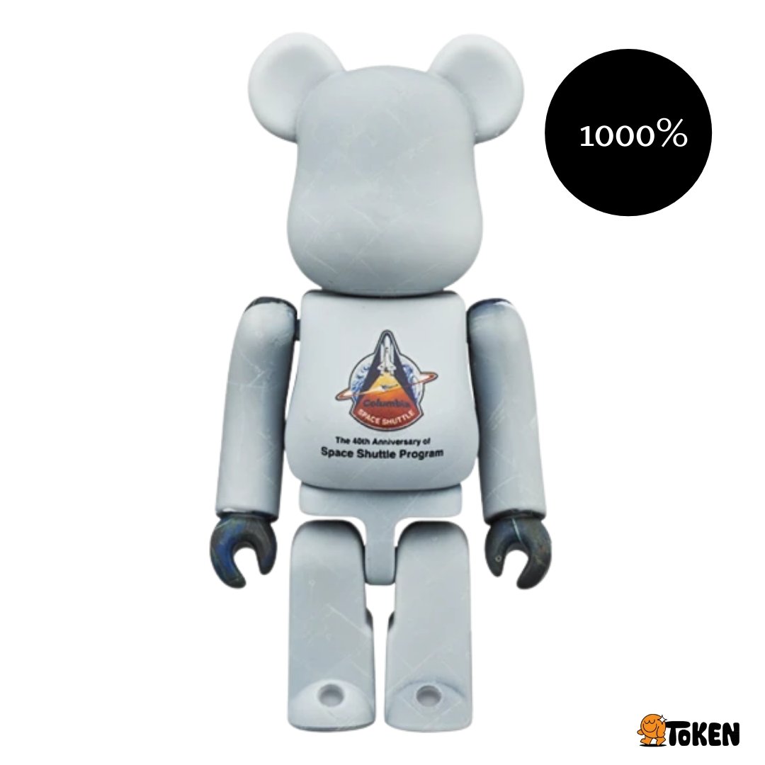 [BEARBRICK] SPACE SHUTTLE 1000% Be@rbrick