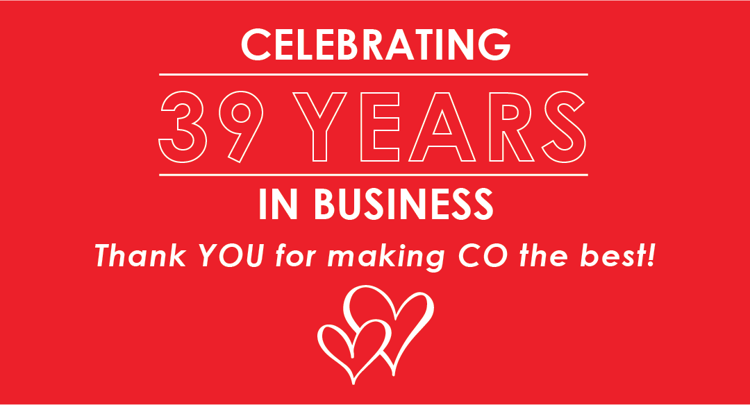 39 Years in Business