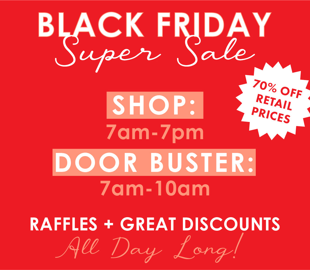 Consignment Originals Black Friday Super Sale