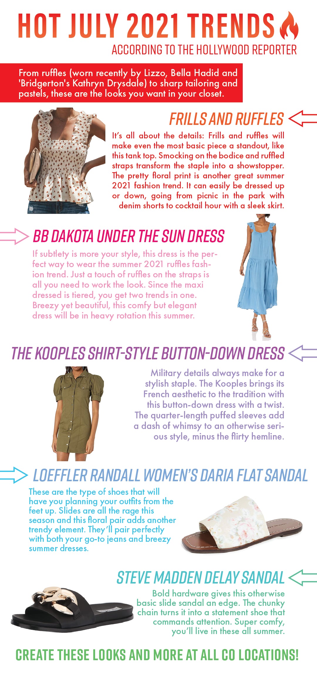 Hot July 2021 Fashion Trends