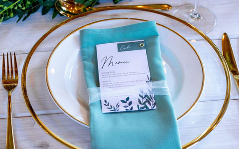 Turquoise Wedding Ideas - Wedding Stationery Inspo - Emily's Lollies Wedding Blog