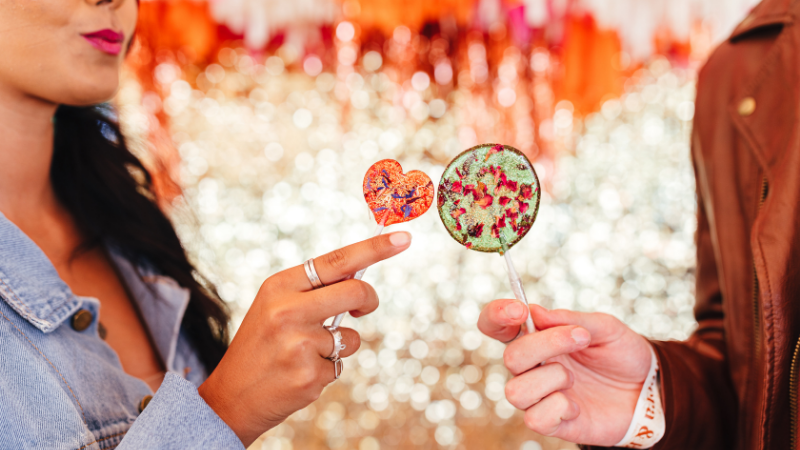 Tipi Wedding Inspiration - Festival Wedding Ideas - Luxury Wedding Favours - Emily's Lollies