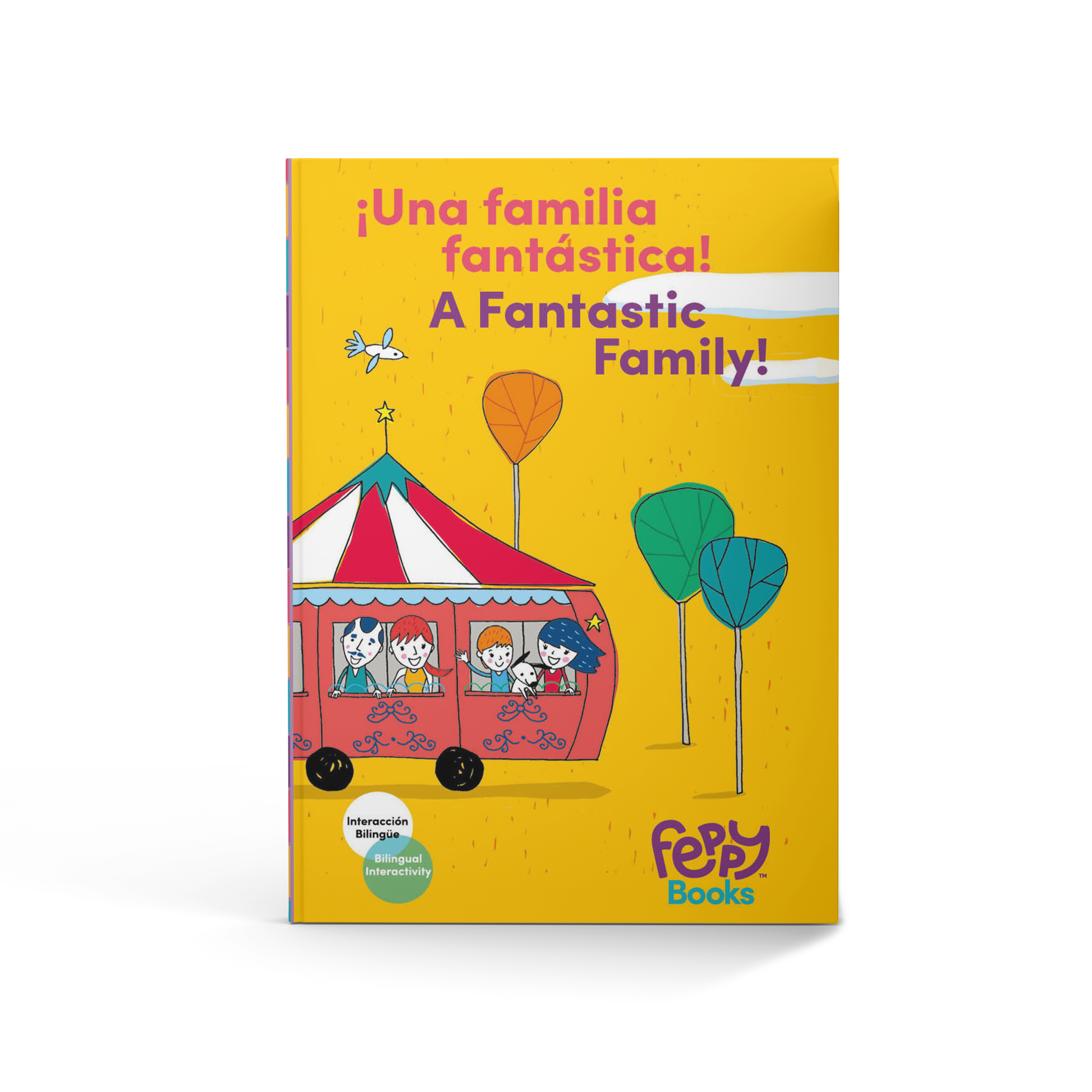 Image of A Fantastic Family! Una familia fantastica - Bilingual Spanish/English Book for Kids
