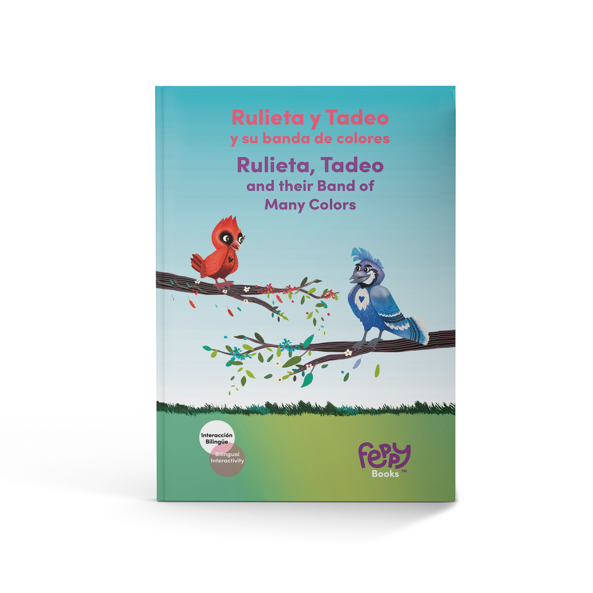 Rulieta Tadeo And Their Band Of Many Colors Spanish English Book For Kids Feppy Box