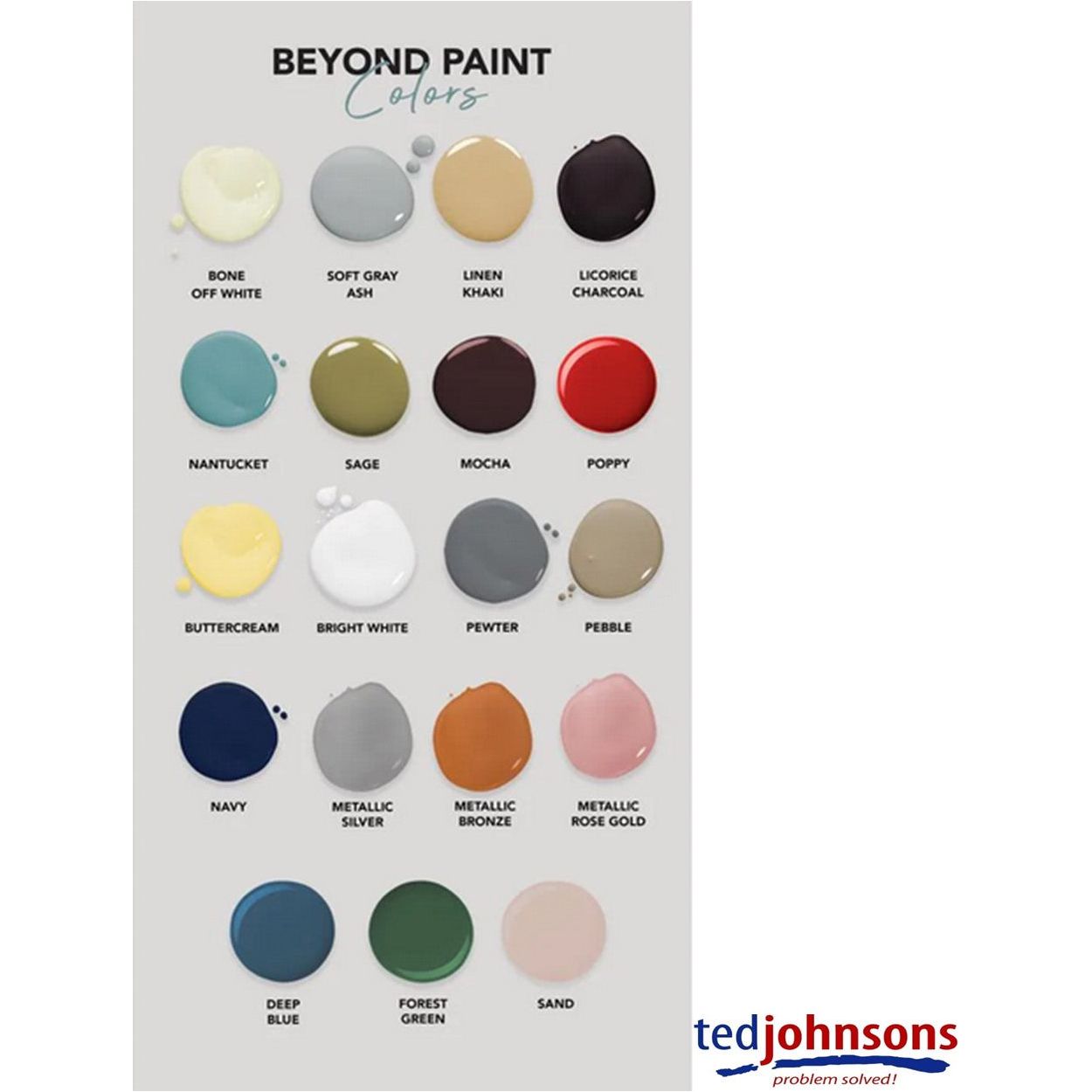 Beyond Paint Cabinet Furniture Paint Bright White Ted Johnsons Ie   BeyondPaintChart 1600x 