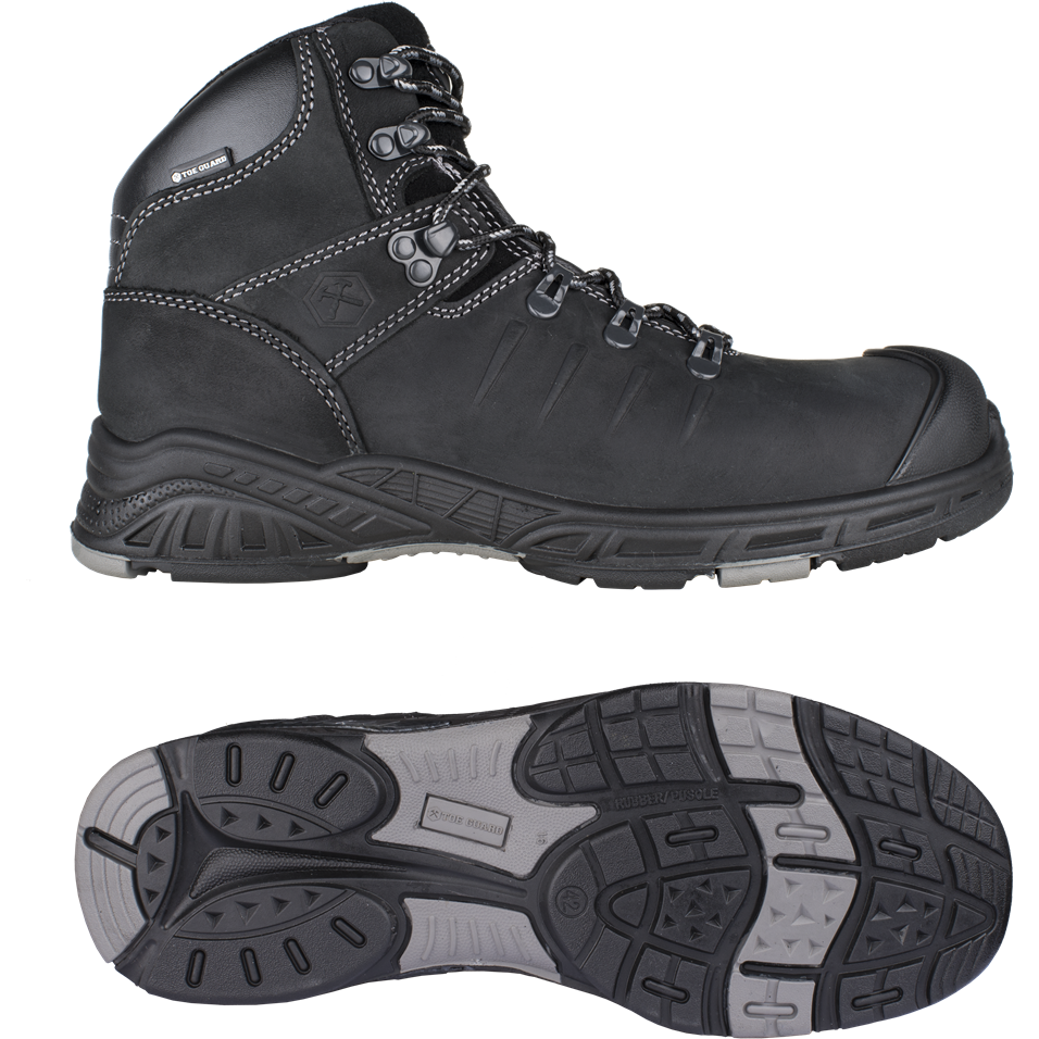 Toe Guard Nitro Safety Boots Black | TedJohnsons.ie – Ted Johnsons