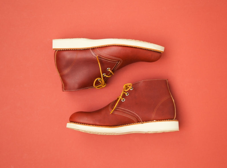 Red Wing Work Chukka Copper Worksmith