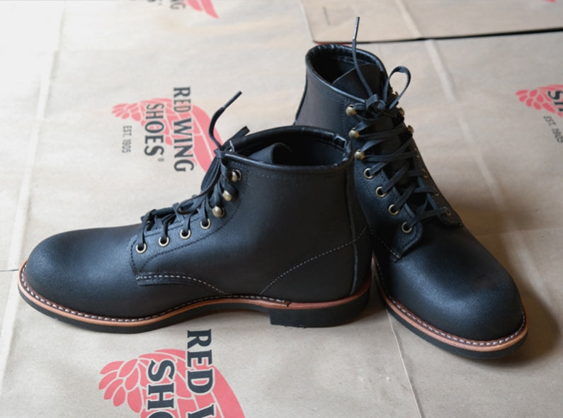 Now Available The Red Wing Shoes 2955 Blacksmith In Black Spitfire