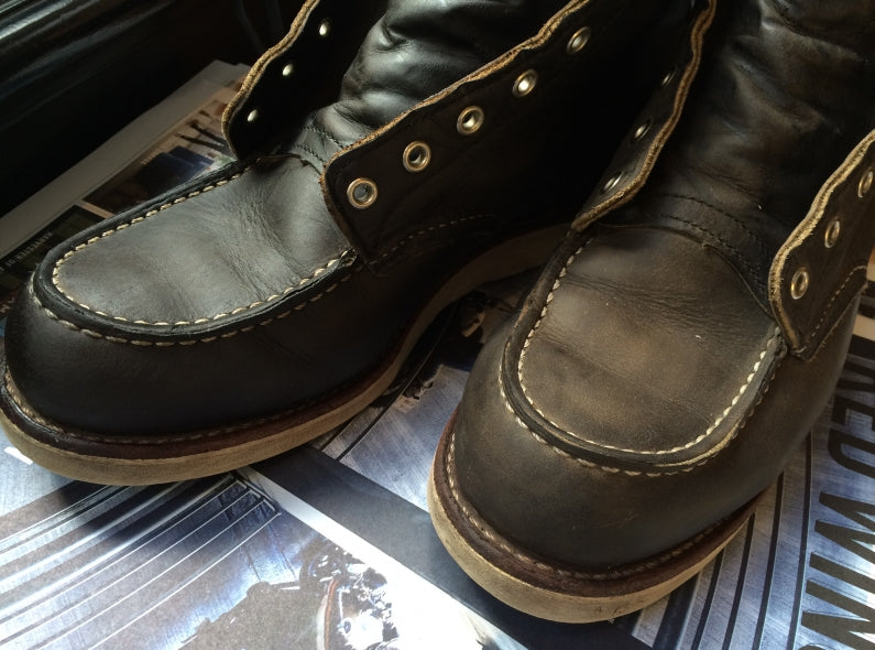 Red Wing Shoe Store Amsterdam Shoe Care Sessions; the 8890 Classic Moc ...