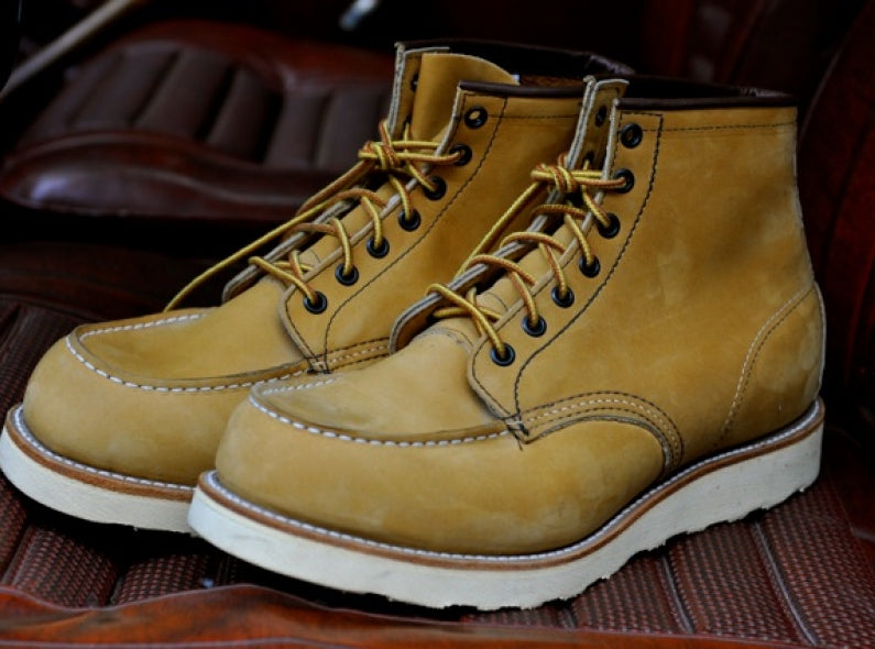 Red Wing Shoes 2878 - Yellow Nubuck Leather – Red Wing