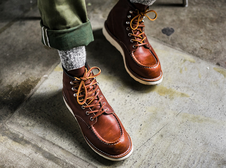 red wing moc toe 875
