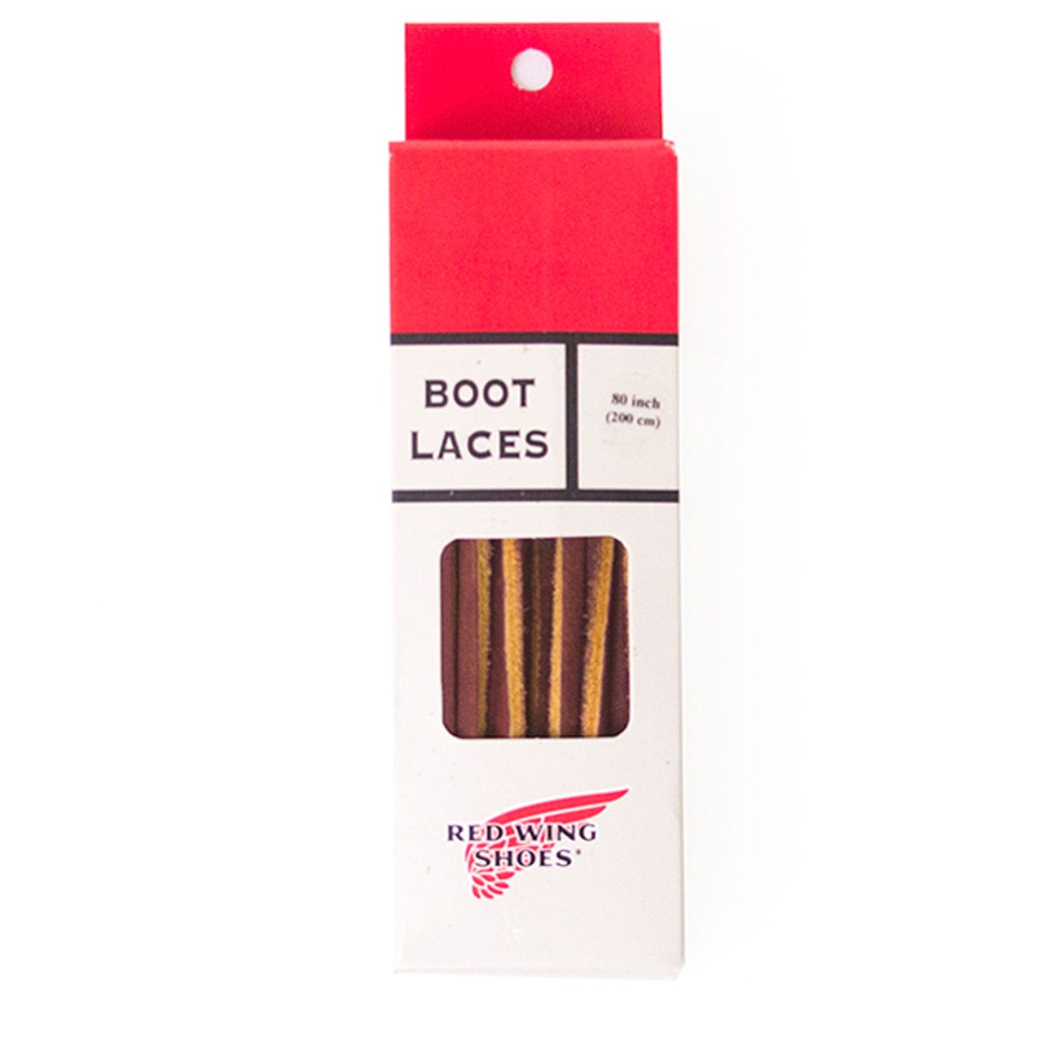red leather shoe laces