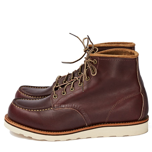 red wing moc toe navy portage