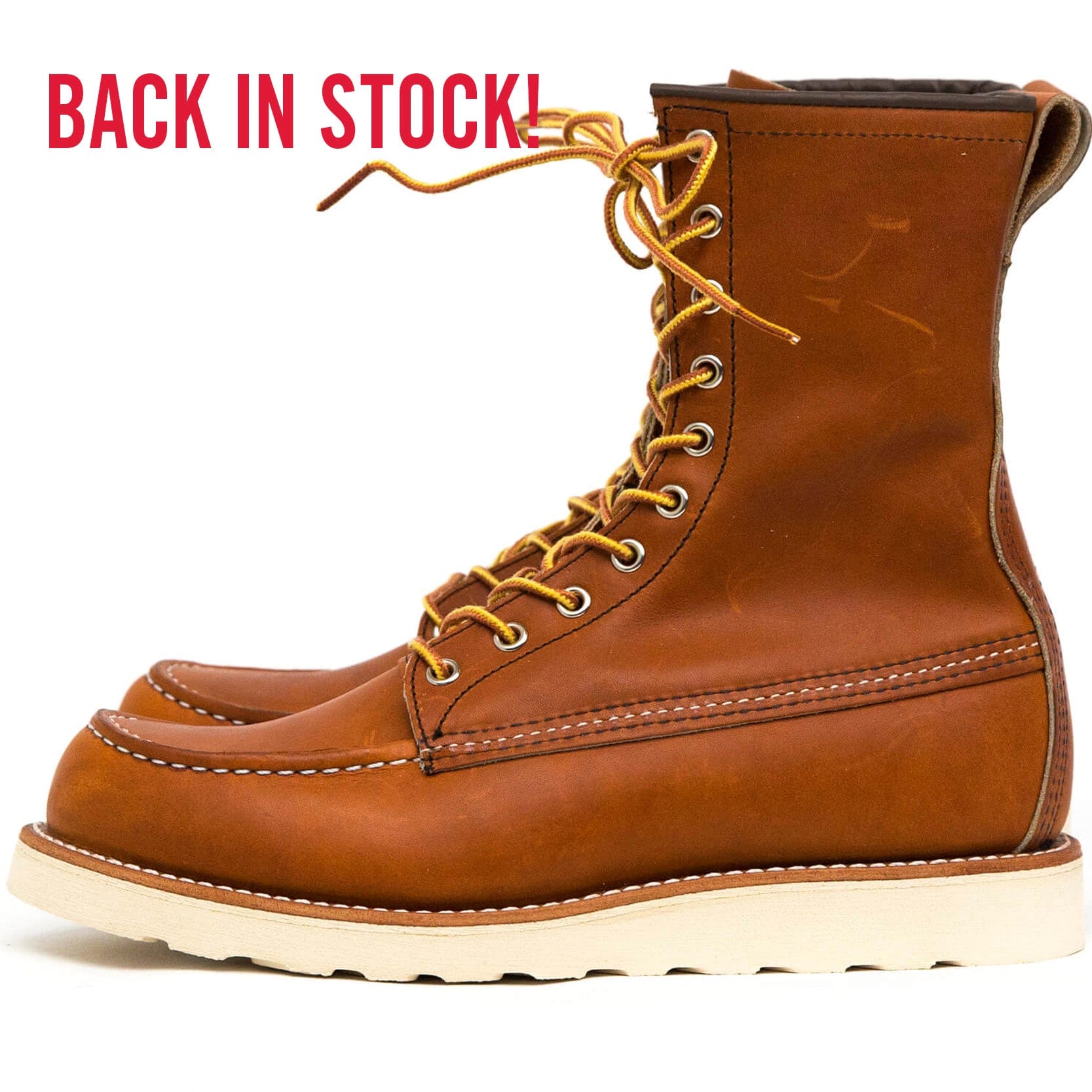 8" Classic Moc – Red Wing