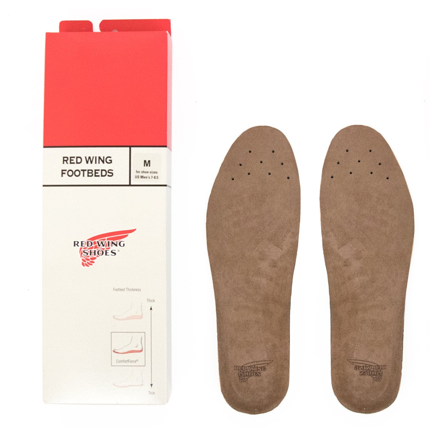 red wing leather footbed