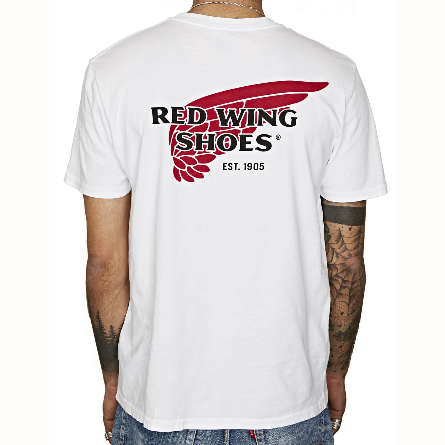 t shirt red wing