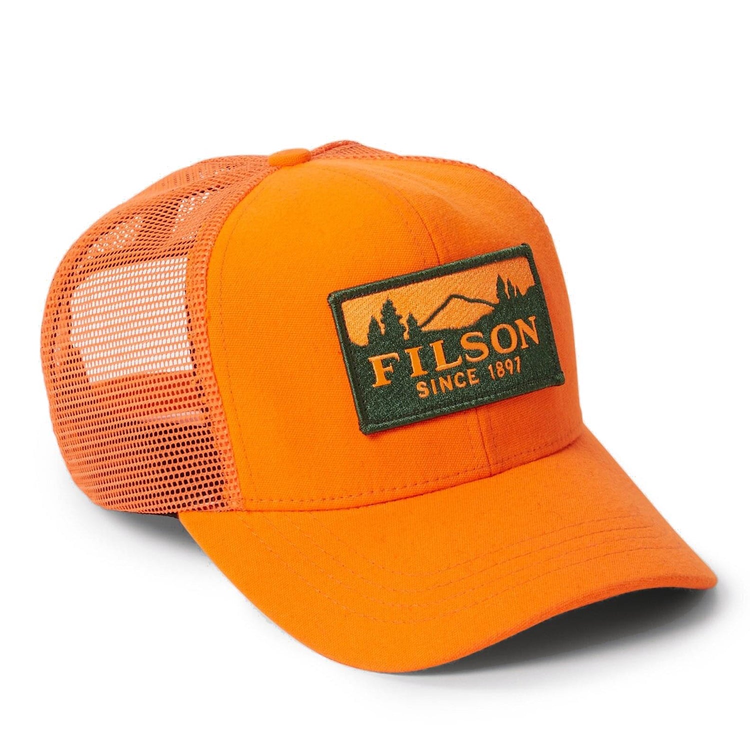 Filson Logger Mesh Cap - Orange – Red Wing