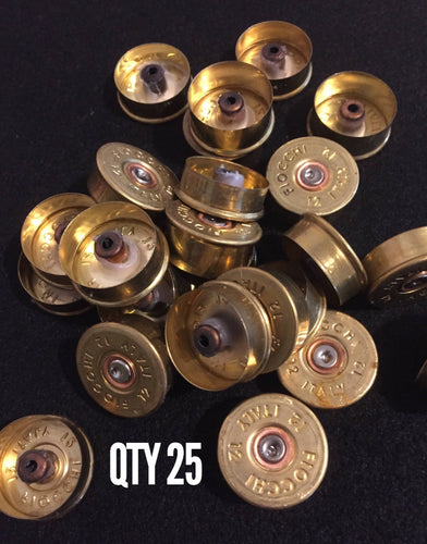 Gold Head Stamps Shotgun Shell 12 Gauge End Caps Brass Bottoms –