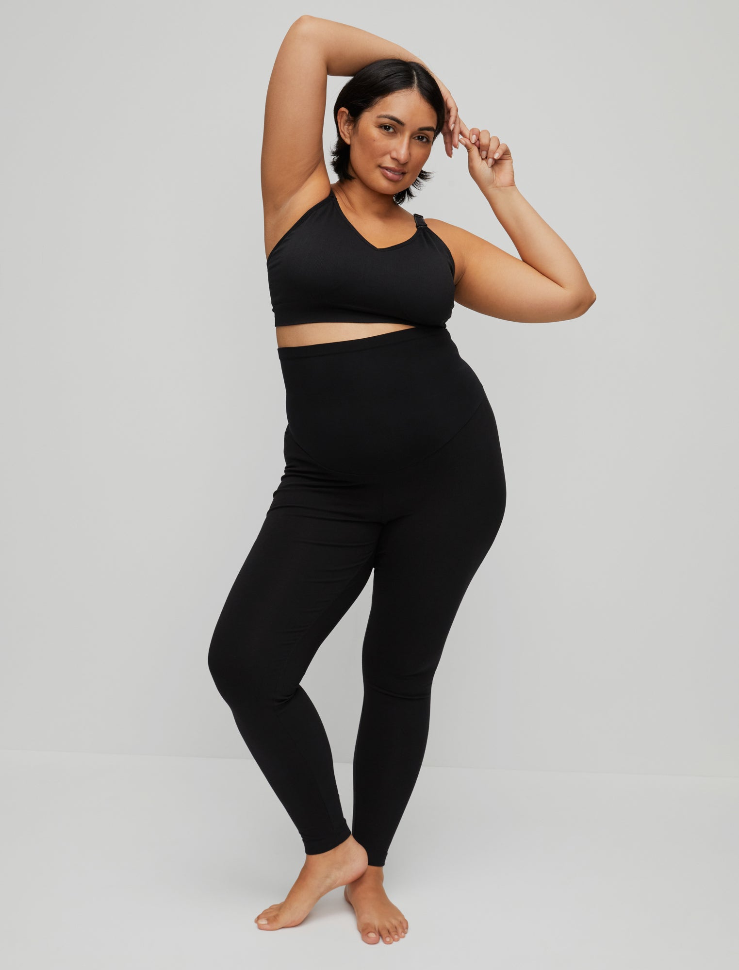 Motherhood Maternity Womens Bump Start 2 Pack Under Belly Full Length  Leggings : : Clothing, Shoes & Accessories