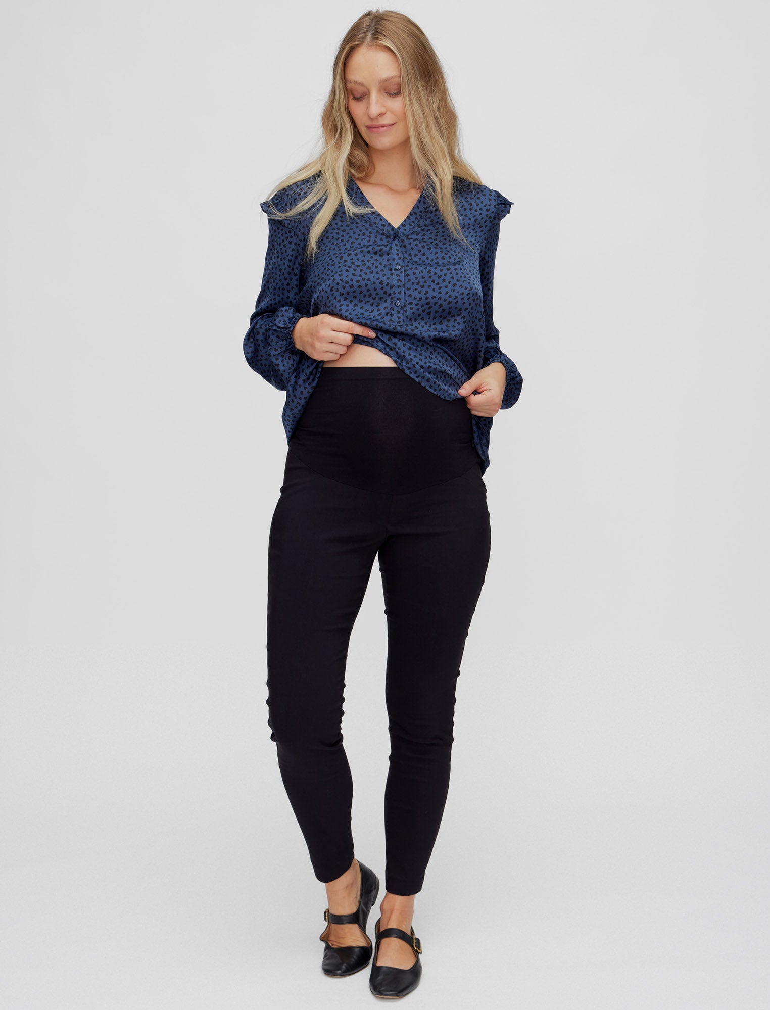 Basic Secret Fit Belly Maternity Skinny Jeans- Dark Wash - Motherhood