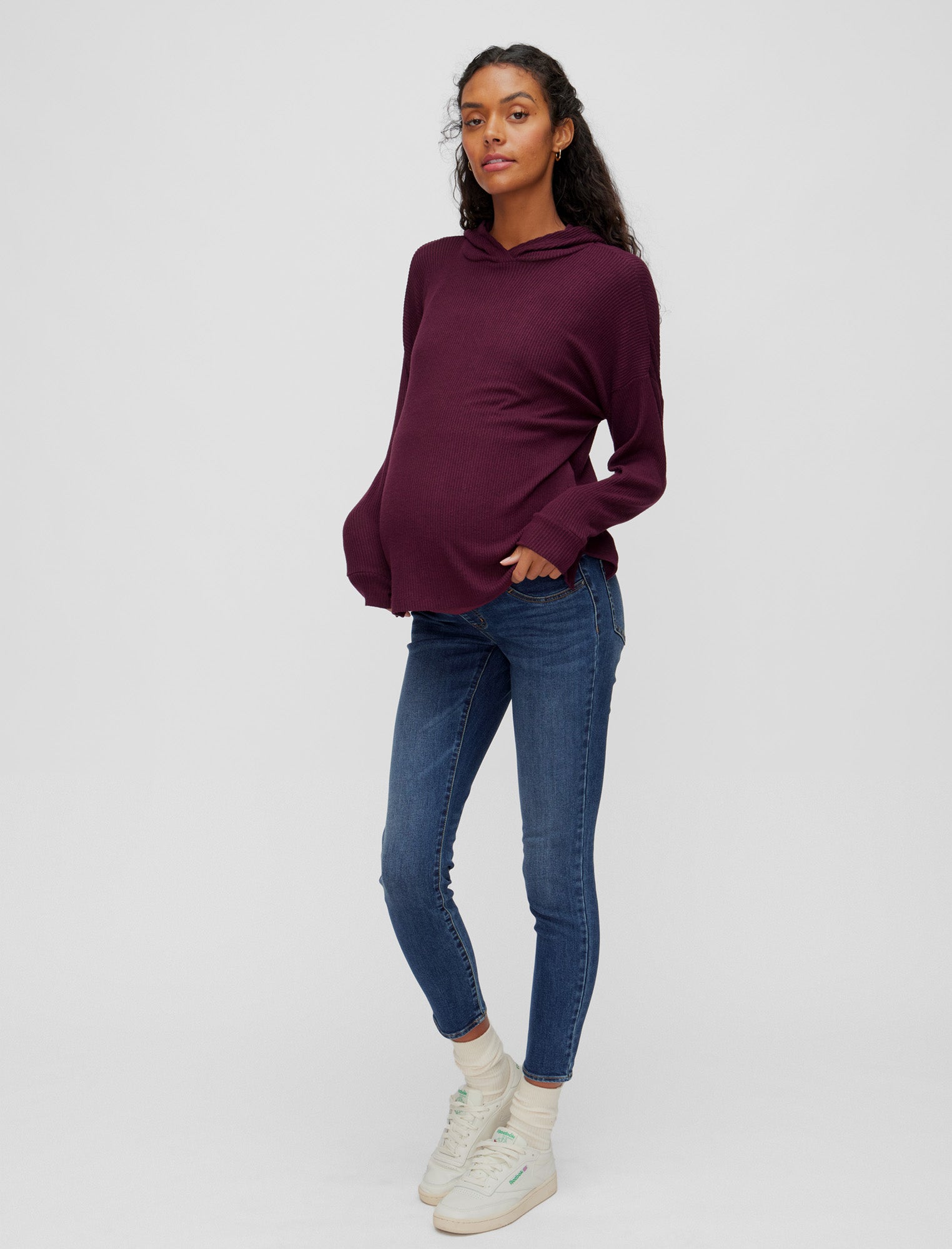 Image of Sustainable Secret Fit Belly Skinny Leg Maternity Jeans