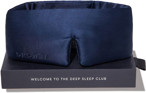 Navy blue sleep mask