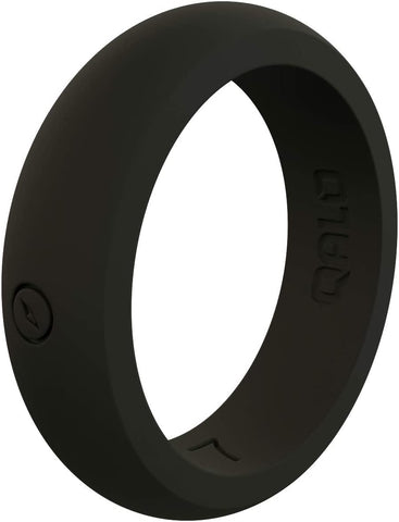 Black silicone ring